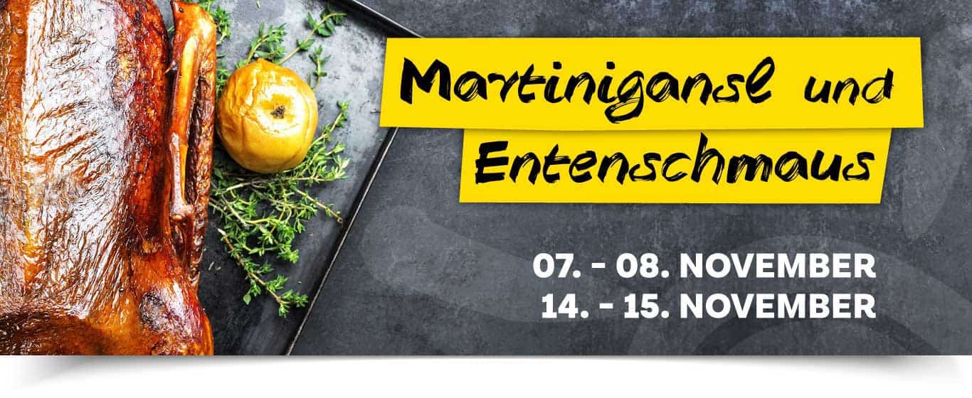 News Martinigansl und Entenschmaus