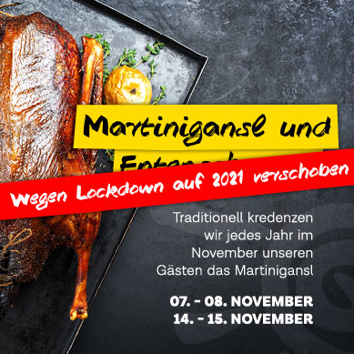 News Martinigansl und Entenschmaus