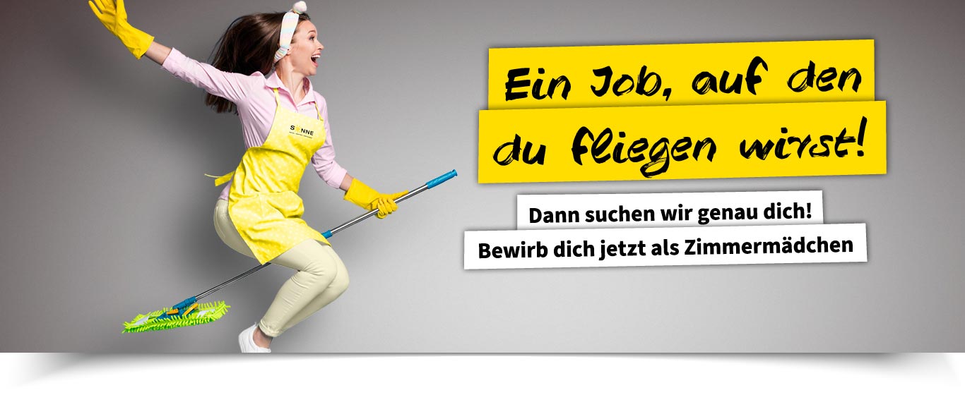 News Jobs Zimmermädchen Sonne