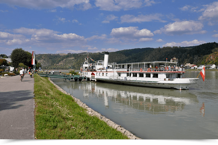 Donauschifffahrt Aschach Anlegestelle
