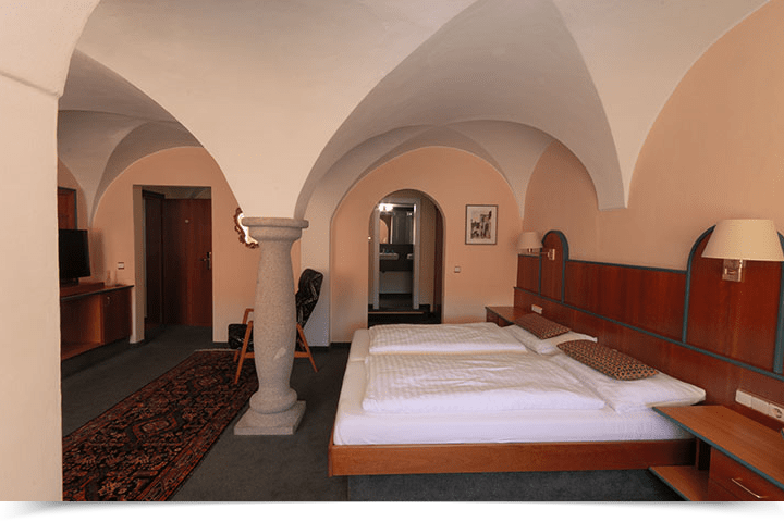 Hotel Zimmer Sonnen-Suite Sonne Aschach Donau