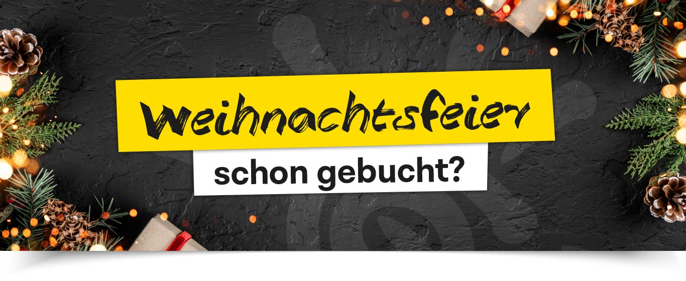 Weihnachtsfeier schon gebucht?