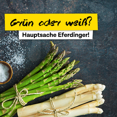 Spargelzeit ist Genusszeit