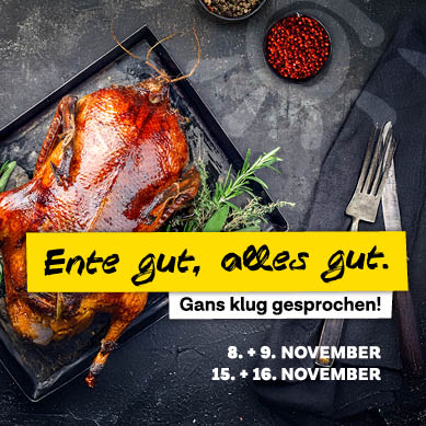 Knuspriges Martinigansl Sonne Aschach