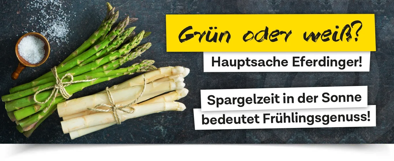 Regionaler Spargel aus Eferding