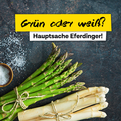 Spargelzeit in der Sonne